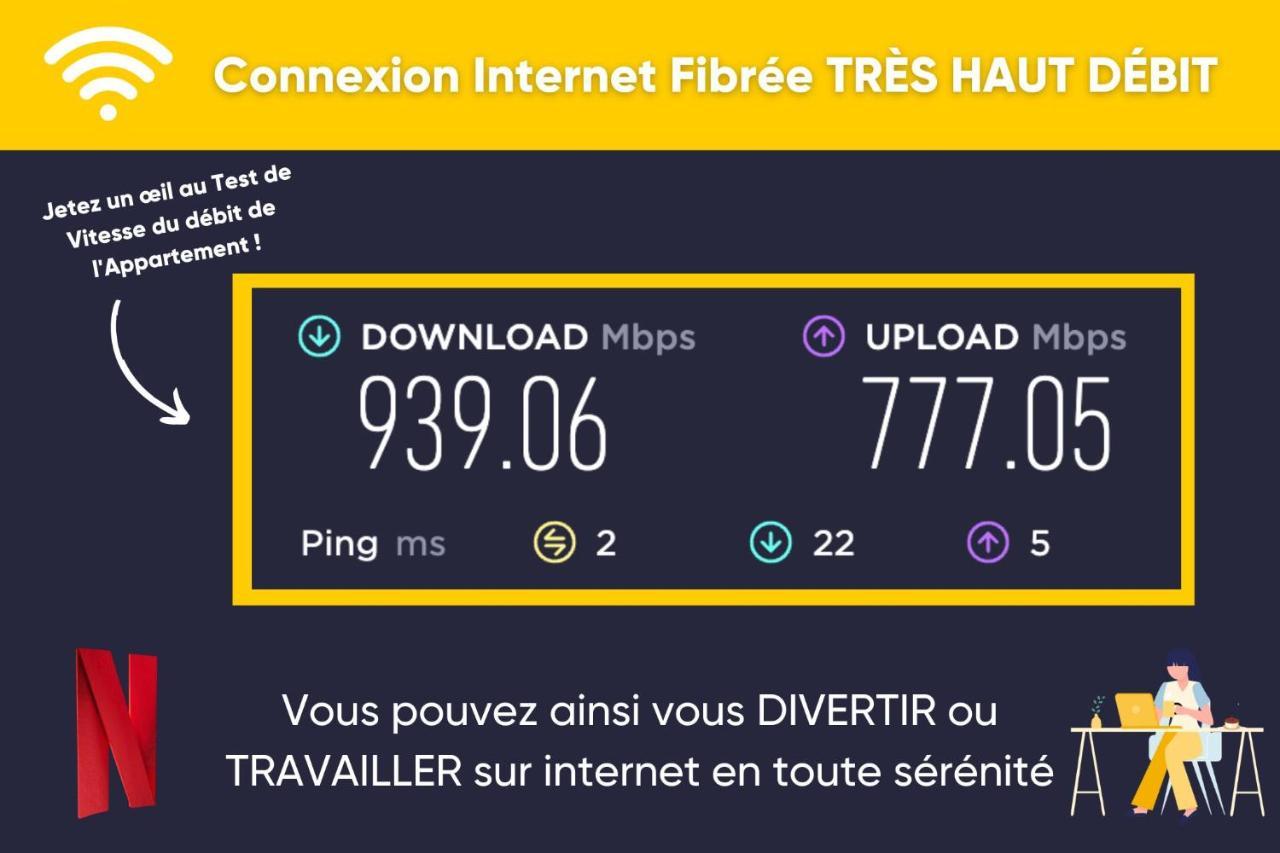 Le Sabot - Netflix/Wi-Fi Fibre/Terasse - 4 Pers Lejlighed Banassac Eksteriør billede